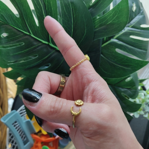 SMILEY FACE RING - Picture 2 of 3